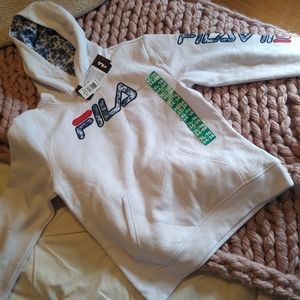 Fila sweater with tags on